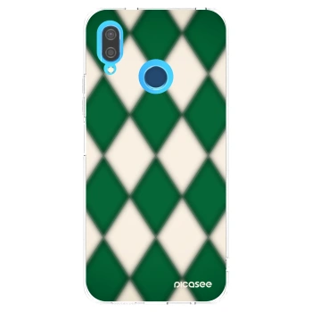 Picasee silikonový průhledný obal pro Huawei P20 Lite - Emerald Diamond