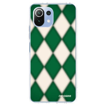 Picasee silikonový průhledný obal pro Xiaomi Mi 11 Lite - Emerald Diamond