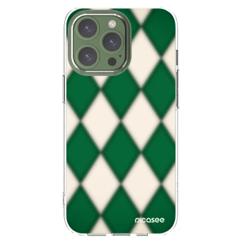 Picasee silikonový průhledný obal pro Apple iPhone 13 Pro - Emerald Diamond