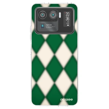 Picasee silikonový průhledný obal pro Xiaomi Mi 11 Ultra - Emerald Diamond