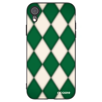 Picasee silikonový černý obal pro Apple iPhone XR - Emerald Diamond
