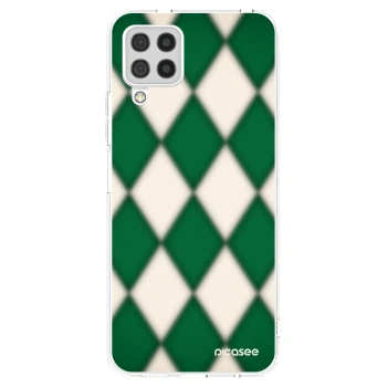 Picasee silikonový průhledný obal pro Samsung Galaxy A22 A225F 4G - Emerald Diamond