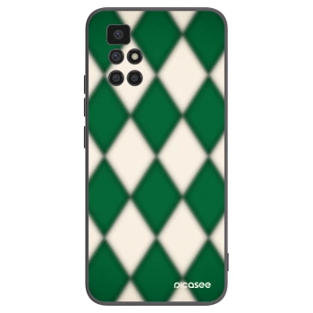 Picasee silikonový černý obal pro Xiaomi Redmi 10 - Emerald Diamond