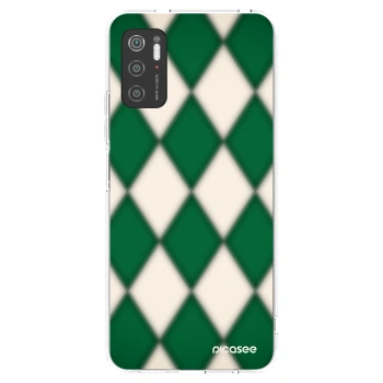 Picasee silikonový průhledný obal pro Xiaomi Poco M3 Pro 5G - Emerald Diamond