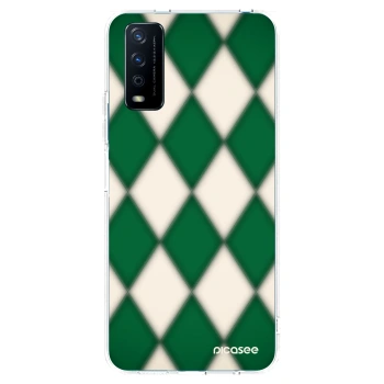 Picasee silikonový průhledný obal pro Vivo Y11s - Emerald Diamond