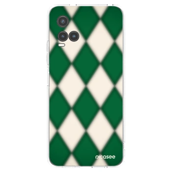 Picasee silikonový průhledný obal pro Vivo Y33s - Emerald Diamond