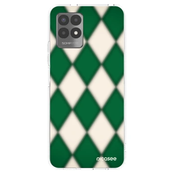 Picasee silikonový průhledný obal pro Realme 8i - Emerald Diamond