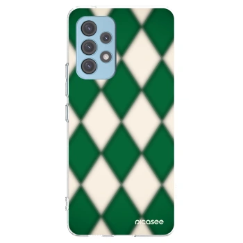 Picasee silikonový průhledný obal pro Samsung Galaxy A53 5G A536 - Emerald Diamond