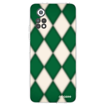 Picasee silikonový průhledný obal pro Xiaomi Poco X4 Pro 5G - Emerald Diamond