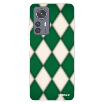Picasee silikonový průhledný obal pro Xiaomi 12 Pro - Emerald Diamond