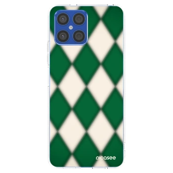 Picasee silikonový průhledný obal pro Honor X8 4G - Emerald Diamond