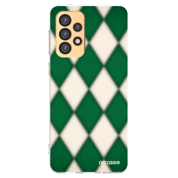Picasee silikonový průhledný obal pro Samsung Galaxy A33 5G A336 - Emerald Diamond