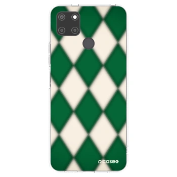 Picasee silikonový průhledný obal pro Realme C21Y - Emerald Diamond