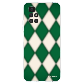 Picasee silikonový průhledný obal pro Xiaomi Redmi 10 (2022) - Emerald Diamond