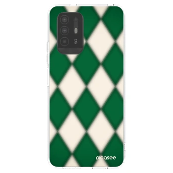 Picasee silikonový průhledný obal pro OPPO A94 5G - Emerald Diamond