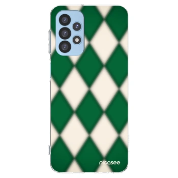 Picasee silikonový průhledný obal pro Samsung Galaxy A23 A235F 4G - Emerald Diamond