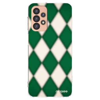 Picasee silikonový průhledný obal pro Samsung Galaxy A23 A236B 5G - Emerald Diamond