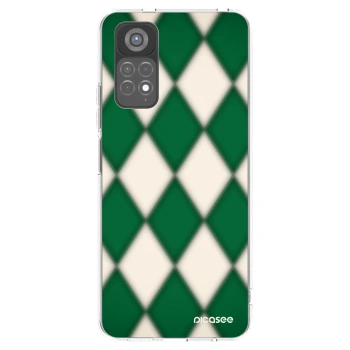 Picasee silikonový průhledný obal pro Xiaomi Redmi Note 11S 5G - Emerald Diamond