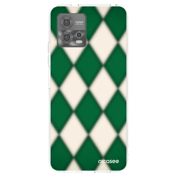 Picasee silikonový průhledný obal pro Motorola Moto G72 - Emerald Diamond