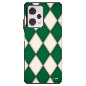 Picasee silikonový černý obal pro Xiaomi Redmi Note 12 Pro+ 5G - Emerald Diamond