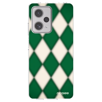 Picasee silikonový průhledný obal pro Xiaomi Redmi Note 12 Pro+ 5G - Emerald Diamond