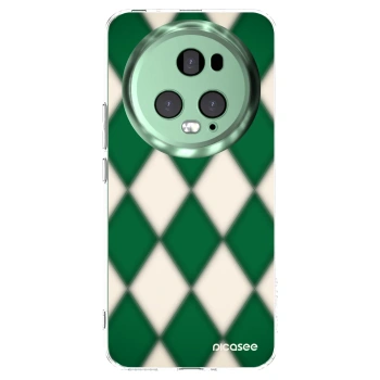 Picasee silikonový průhledný obal pro Honor Magic5 Pro - Emerald Diamond