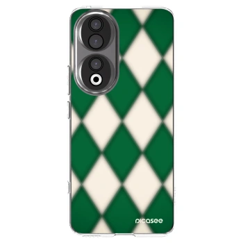 Picasee silikonový průhledný obal pro Honor 90 5G - Emerald Diamond