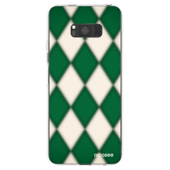 Picasee silikonový průhledný obal pro Samsung Galaxy S8 G950F - Emerald Diamond