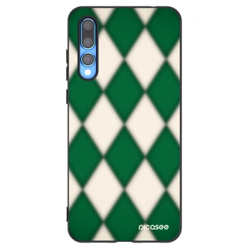 Picasee silikonový černý obal pro Huawei P20 Pro - Emerald Diamond
