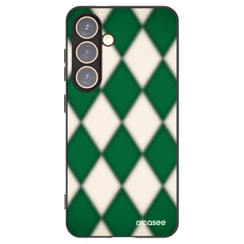 Picasee silikonový černý obal pro Samsung Galaxy S24 S921B 5G - Emerald Diamond
