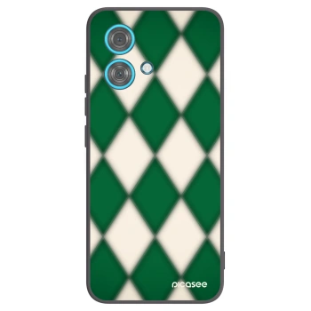 Picasee silikonový černý obal pro Motorola Edge 40 Neo - Emerald Diamond