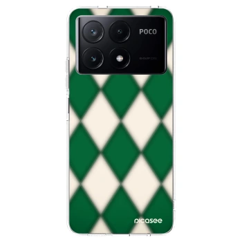 Picasee silikonový průhledný obal pro Xiaomi Poco X6 Pro - Emerald Diamond
