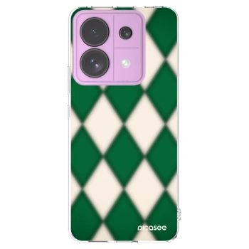 Picasee silikonový průhledný obal pro Xiaomi Redmi Note 13 Pro 5G - Emerald Diamond