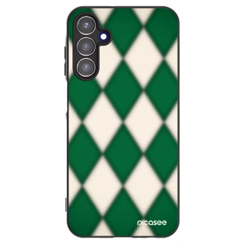 Picasee silikonový černý obal pro Samsung Galaxy A15 A155F 4G - Emerald Diamond