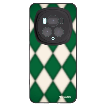 Picasee silikonový černý obal pro Honor Magic6 Pro - Emerald Diamond