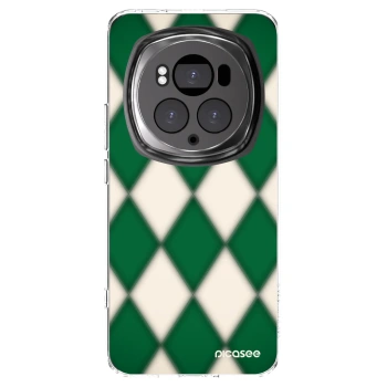 Picasee silikonový průhledný obal pro Honor Magic6 Pro - Emerald Diamond