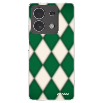 Picasee silikonový průhledný obal pro Xiaomi Redmi Note 13 4G - Emerald Diamond