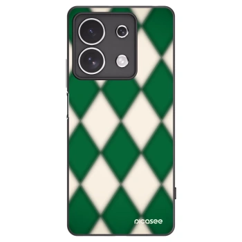 Picasee silikonový černý obal pro Xiaomi Redmi Note 13 4G - Emerald Diamond
