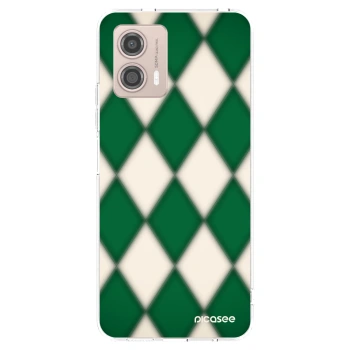 Picasee silikonový průhledný obal pro Motorola Moto G53 5G - Emerald Diamond