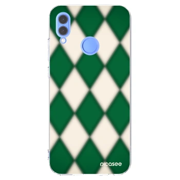 Picasee silikonový průhledný obal pro Honor 10 Lite - Emerald Diamond