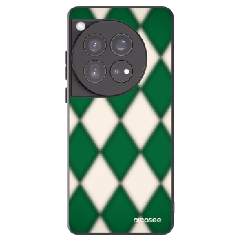 Picasee silikonový černý obal pro OnePlus 12 5G - Emerald Diamond