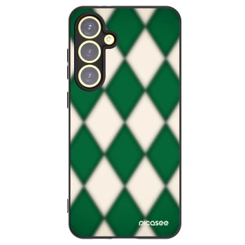 Picasee silikonový černý obal pro Samsung Galaxy S24 FE S721B - Emerald Diamond