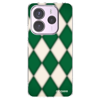 Picasee silikonový průhledný obal pro Xiaomi Redmi Note 14 5G - Emerald Diamond