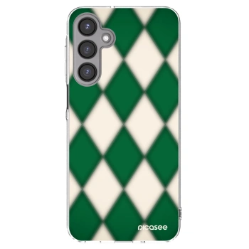 Picasee silikonový průhledný obal pro Samsung Galaxy A16 5G - Emerald Diamond