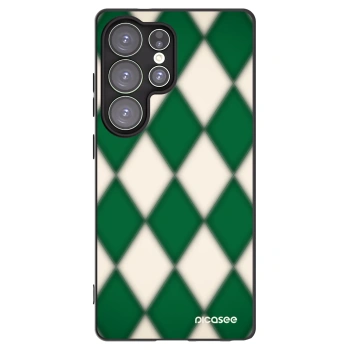 Picasee silikonový černý obal pro Samsung Galaxy S25 Ultra 5G - Emerald Diamond