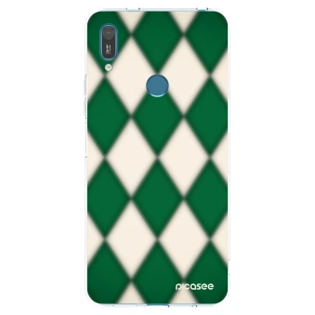 Picasee silikonový průhledný obal pro Huawei Y7 2019 - Emerald Diamond
