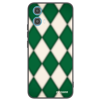 Picasee silikonový černý obal pro Motorola Moto G34 5G - Emerald Diamond