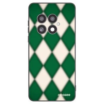 Picasee silikonový černý obal pro OnePlus 13 5G - Emerald Diamond