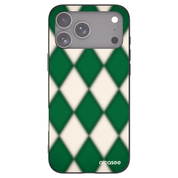 Picasee silikonový černý obal pro Apple iPhone 17 Pro Max - Emerald Diamond