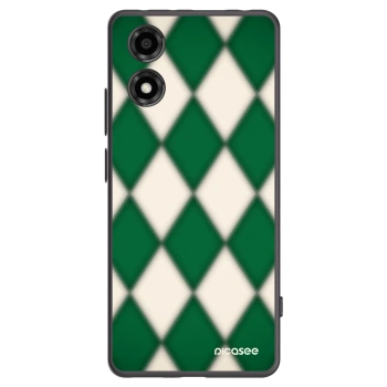 Picasee silikonový černý obal pro Motorola Moto E14 - Emerald Diamond